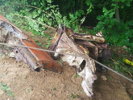 Sanacija črnega odlagališča – Banova jama 050